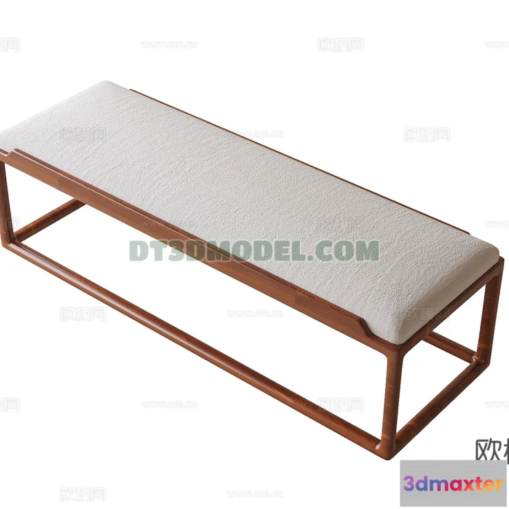 1517916 - FURNITURE - BEDSIDE TABLE - 3D Model For Interior Design - 2128 3D Max