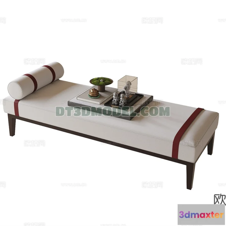 1517920 - FURNITURE - BEDSIDE TABLE - 3D Model For Interior Design - 2130 3D Max