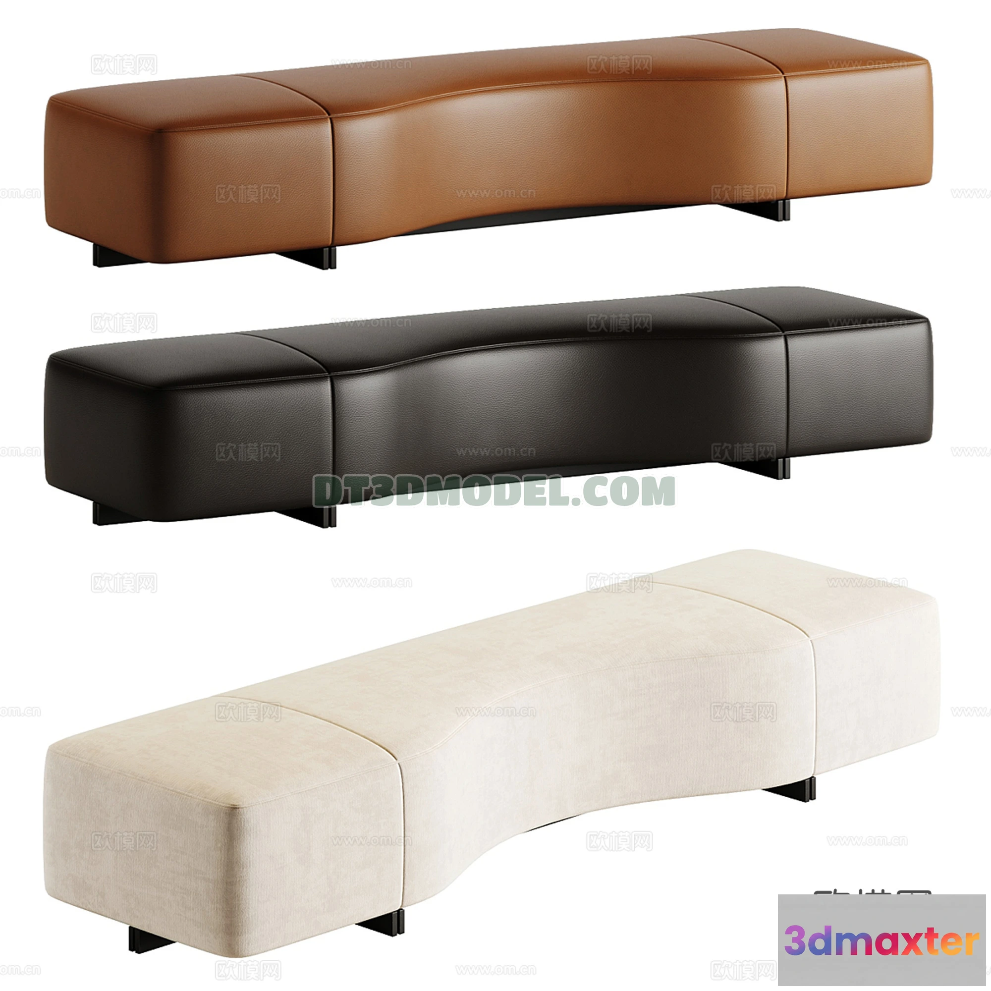 1517926 - FURNITURE - BEDSIDE TABLE - 3D Model For Interior Design - 2133 3D Max