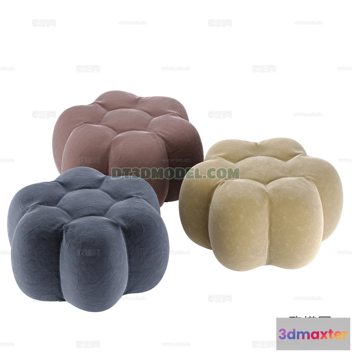 1517928 - FURNITURE - BEDSIDE TABLE - 3D Model For Interior Design - 2134 3D Max