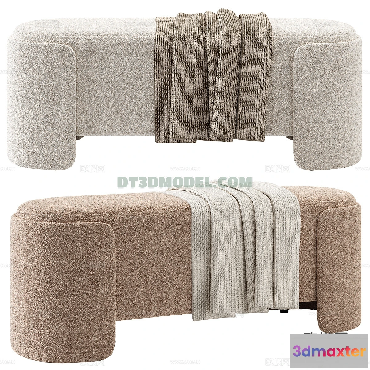 1517934 - FURNITURE - BEDSIDE TABLE - 3D Model For Interior Design - 2137 3D Max