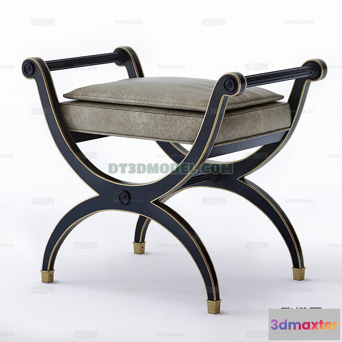 1517946 - FURNITURE - BEDSIDE TABLE - 3D Model For Interior Design - 2143 3D Max