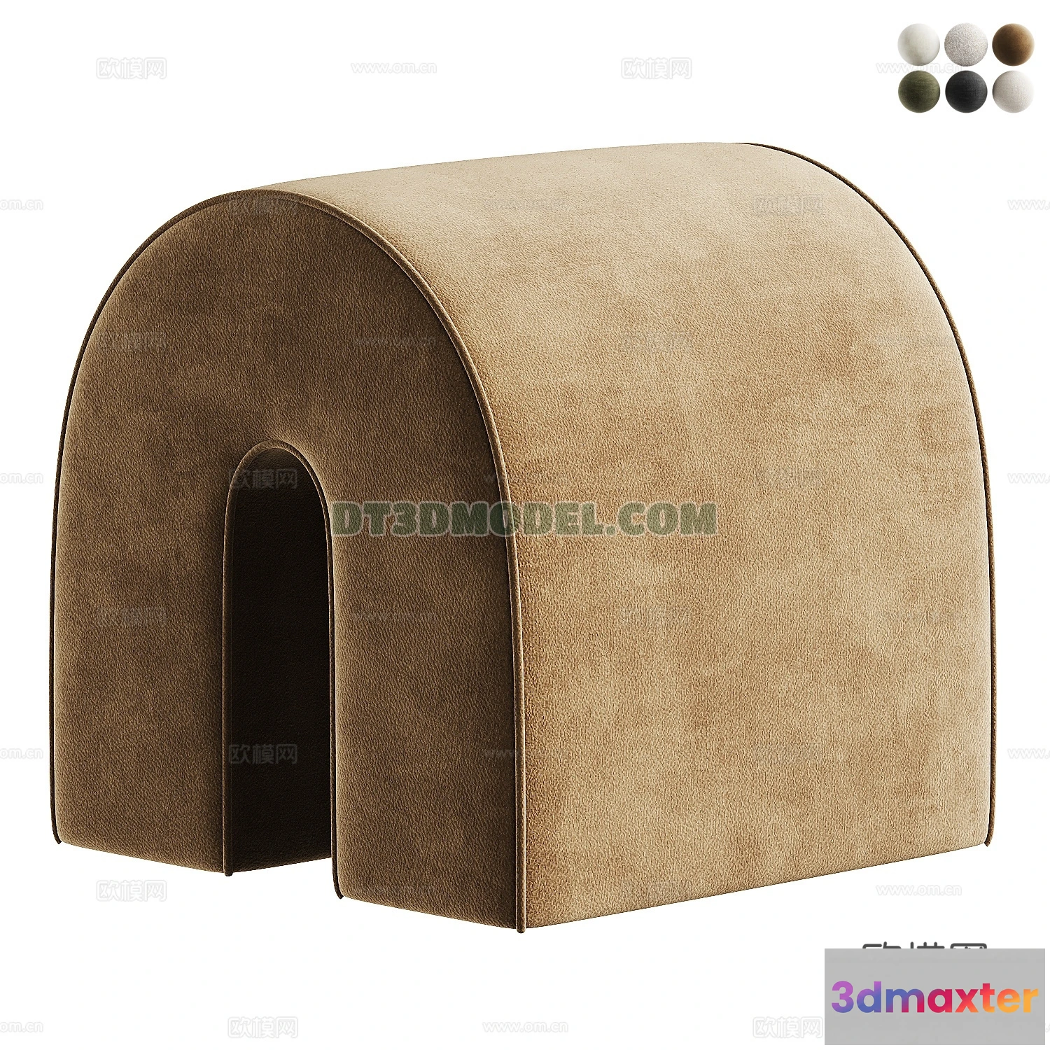 1517958 - FURNITURE - BEDSIDE TABLE - 3D Model For Interior Design - 2149 3D Max