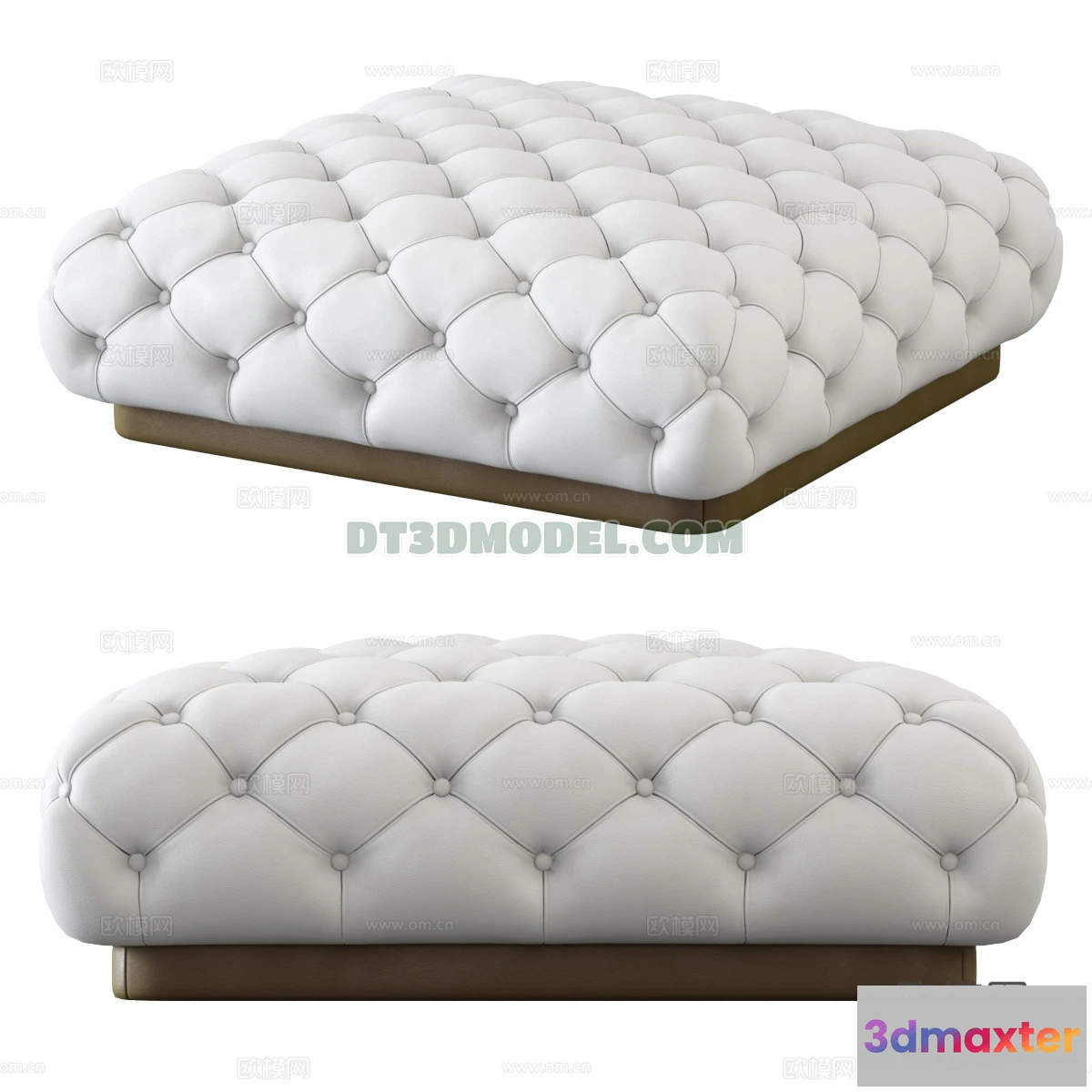 1517968 - FURNITURE - BEDSIDE TABLE - 3D Model For Interior Design - 2154 3D Max