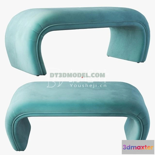 1517978 - FURNITURE - BEDSIDE TABLE - 3D Model For Interior Design - 2159 3D Max