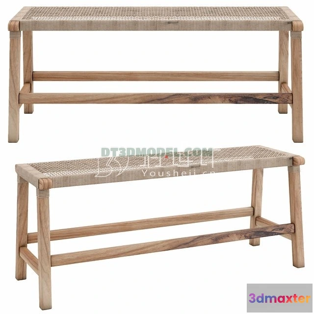 1517986 - FURNITURE - BEDSIDE TABLE - 3D Model For Interior Design - 2163 3D Max