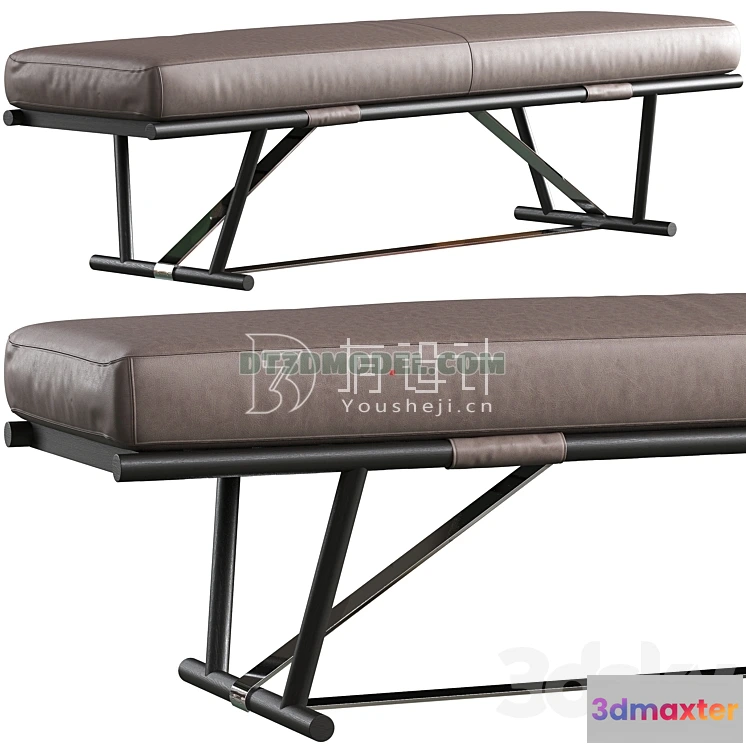 1517990 - FURNITURE - BEDSIDE TABLE - 3D Model For Interior Design - 2165 3D Max