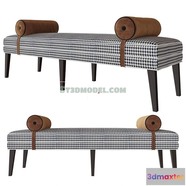 1518008 - FURNITURE - BEDSIDE TABLE - 3D Model For Interior Design - 2174 3D Max