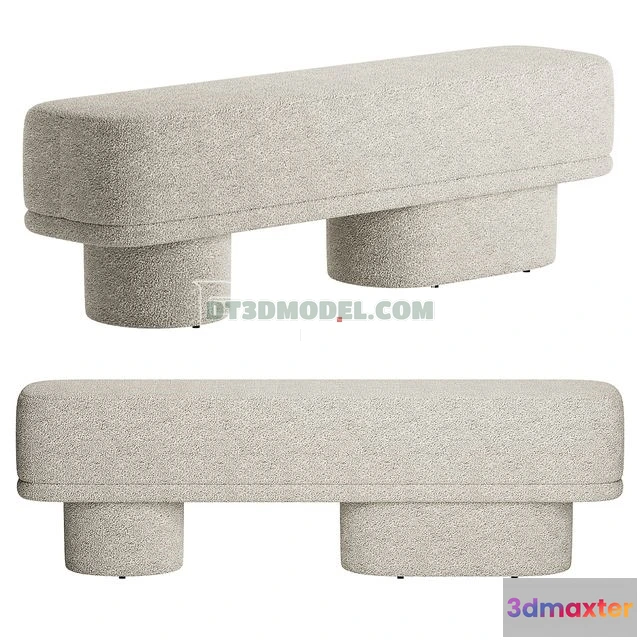 1518012 - FURNITURE - BEDSIDE TABLE - 3D Model For Interior Design - 2176 3D Max