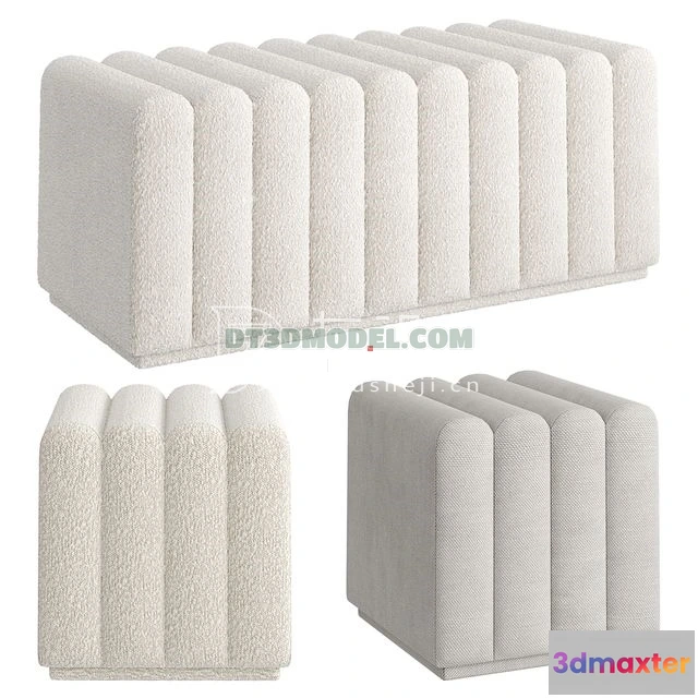 1518024 - FURNITURE - BEDSIDE TABLE - 3D Model For Interior Design - 2182 3D Max