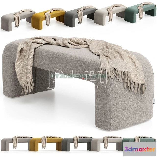 1518048 - FURNITURE - BEDSIDE TABLE - 3D Model For Interior Design - 2194 3D Max