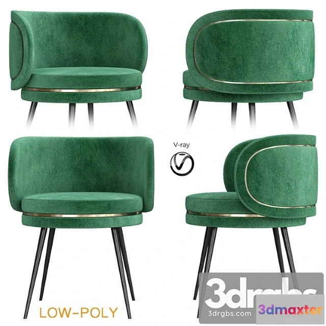 1028124 - Best upholstery chair (low poly)