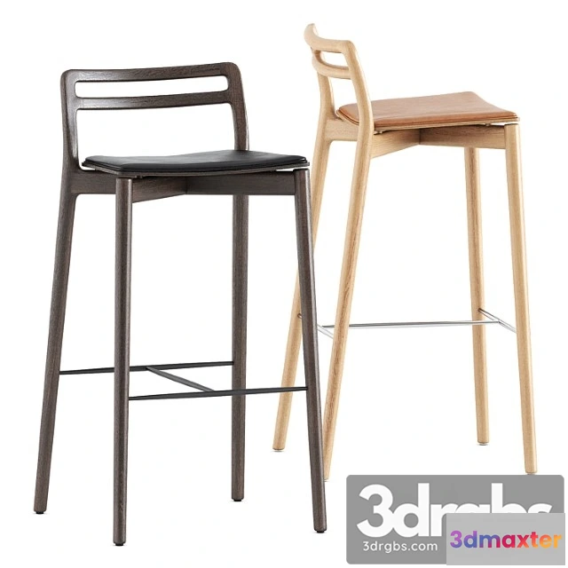 1028220 - Cabin bar stool by vipp
