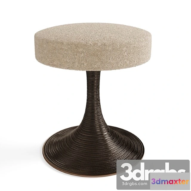 1028322 - Chahan tourbillon bronze stool