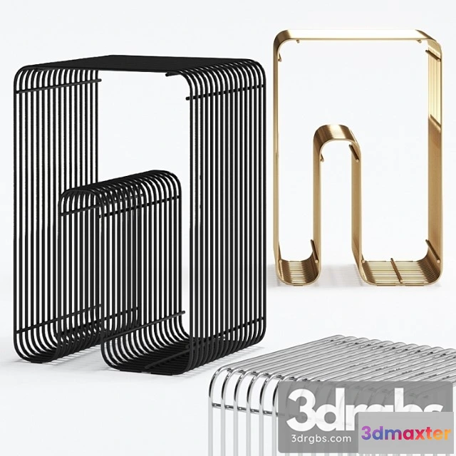 1028600 - Curva stool by aytm