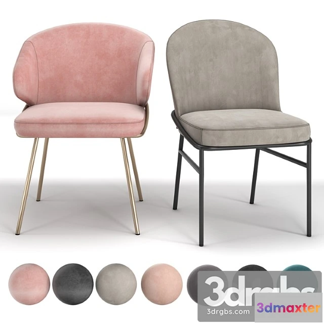 1028814 - Eichholtz chair set