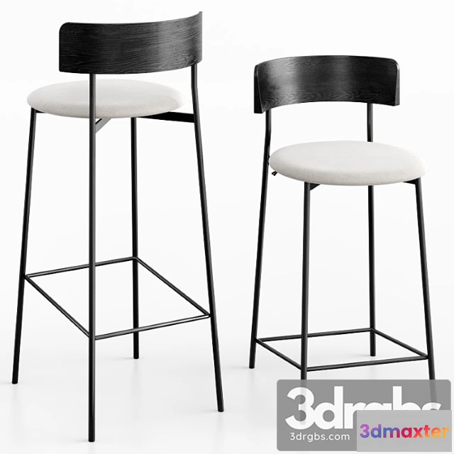 1028956 - Friday bar stool black