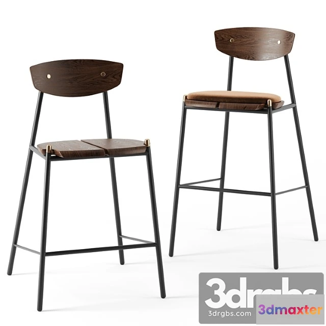 1029238 - Kink bar stools by district eight