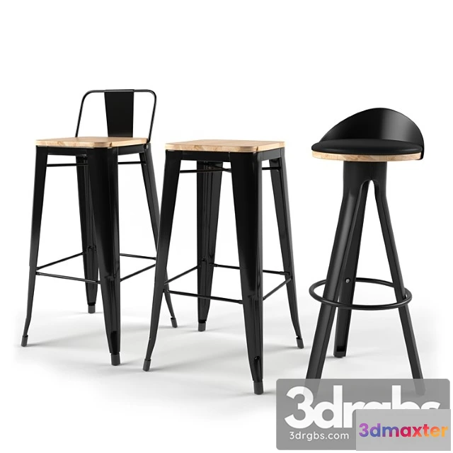1029344 - Libra and tolix bar stool