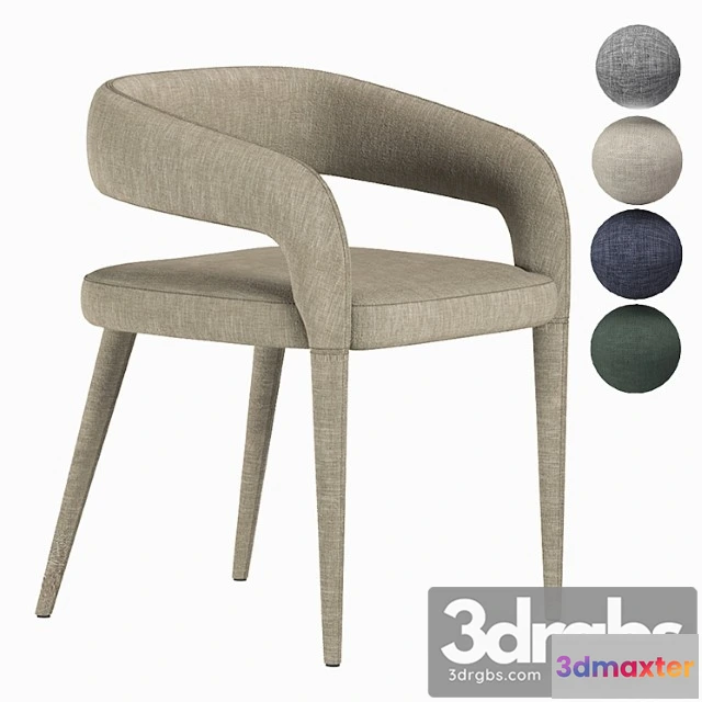 1029364 - Lisette gray dining chair cb2