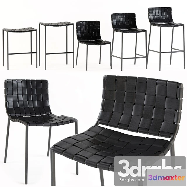 1029490 - Milano woven stools