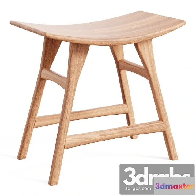 1029652 - Oak osso stool