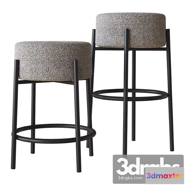 1029736 - Peg upholstered bar stools cb2