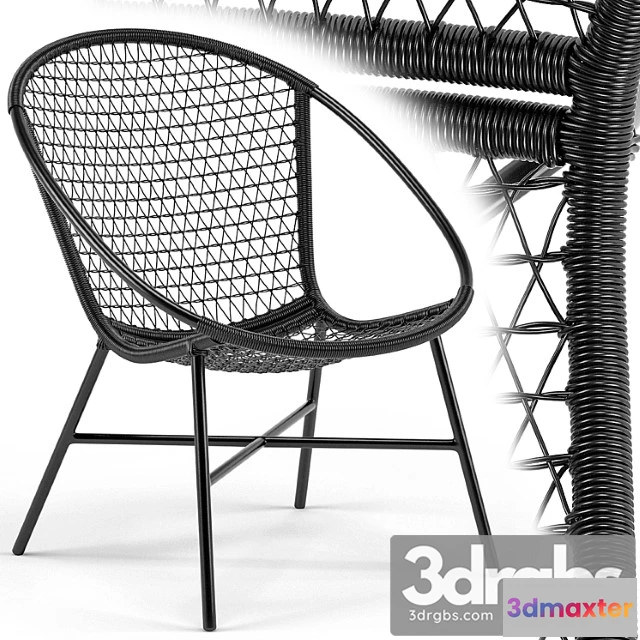 1029954 - Sala graphite lounge chair