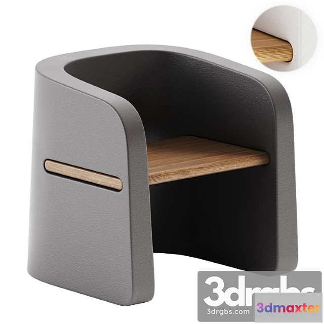 1030104 - Talea Chair by Plust