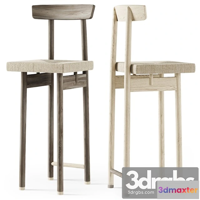 1030234 - wicker bar stool