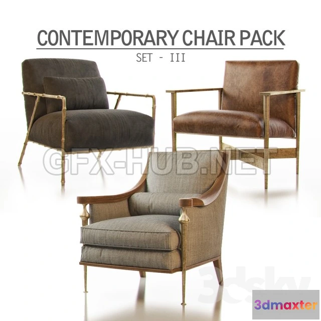 1077734 - Contemporary Chair Pack - Set III - 211291