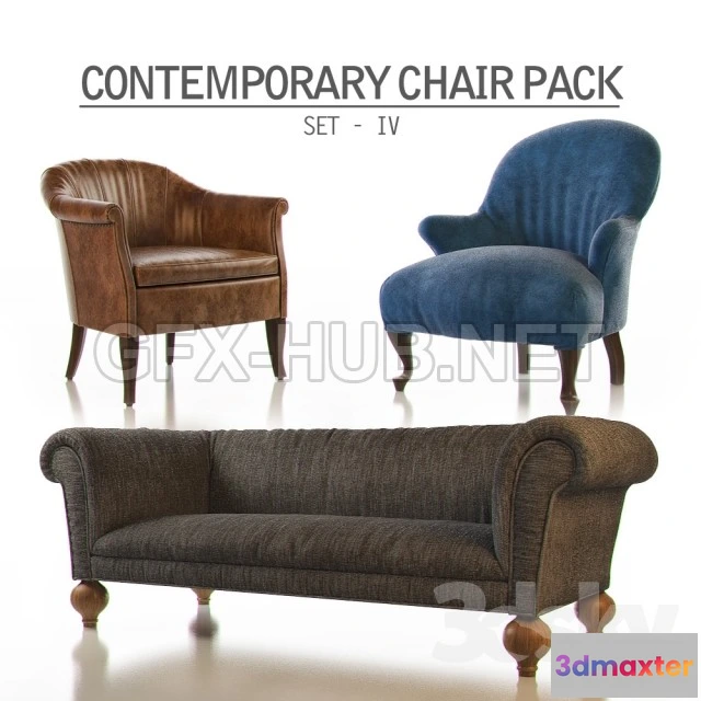 1077736 - Contemporary Chair Pack - Set IV - 211293