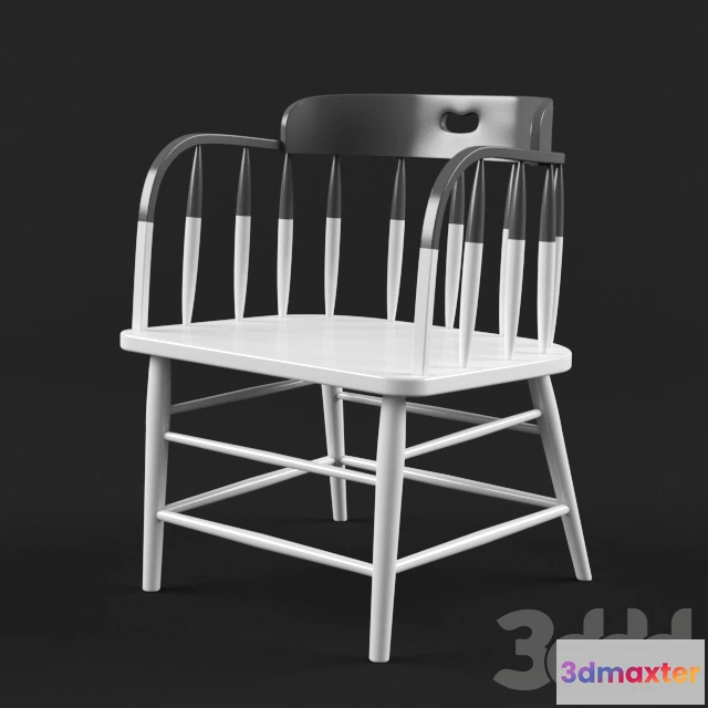 1082450 - Half Painted Chair - 216007