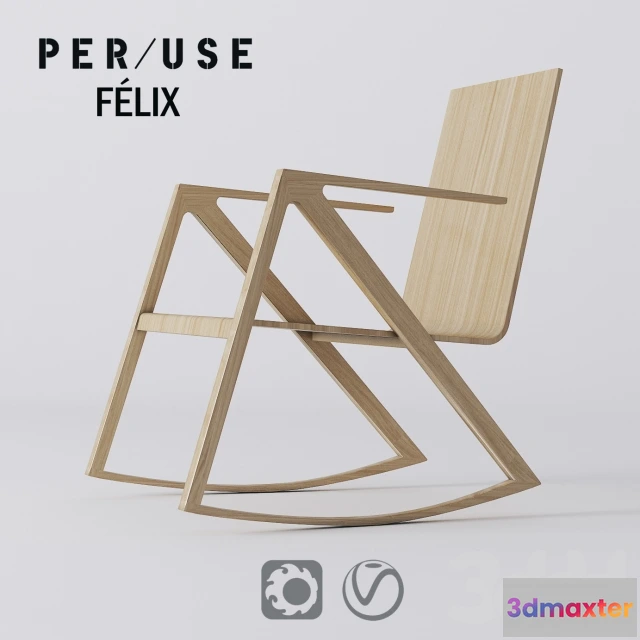 1088750 - Per use - Felix Rocking Chair - 222307