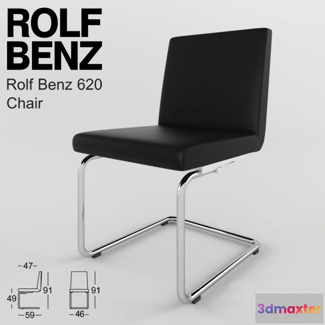 1090544 - ROLF BENZ 620 CHAIR - 224101