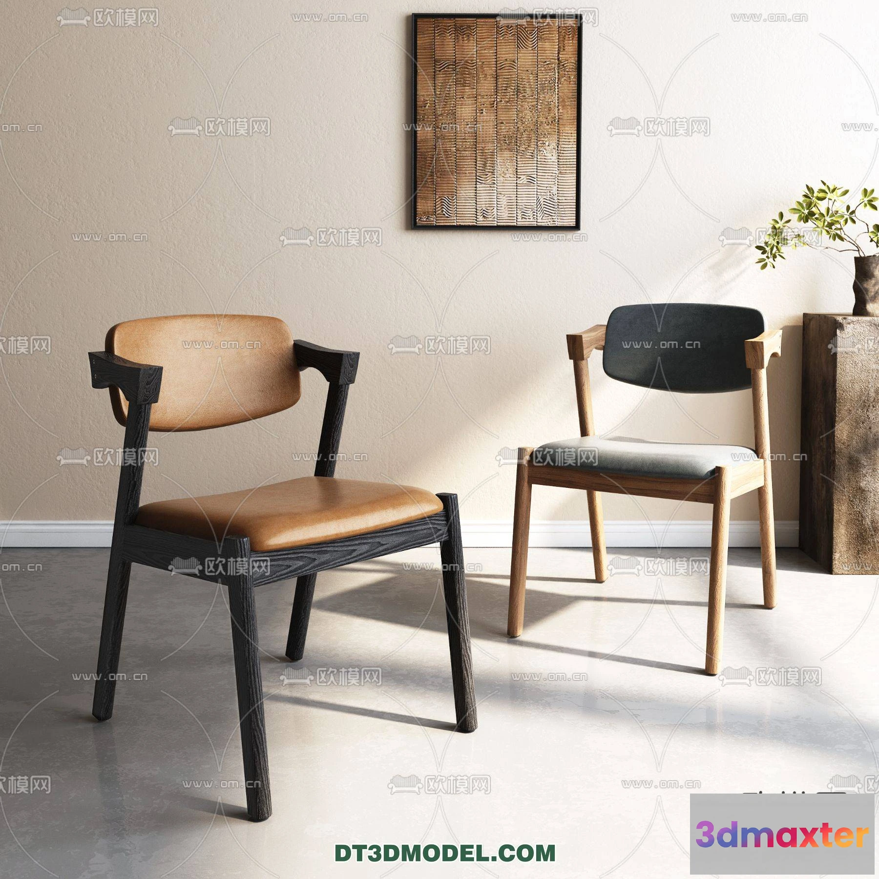 1161580 - WABI SABI STYLE 3D MODELS - CHAIR - ARMCHAIR - 0013