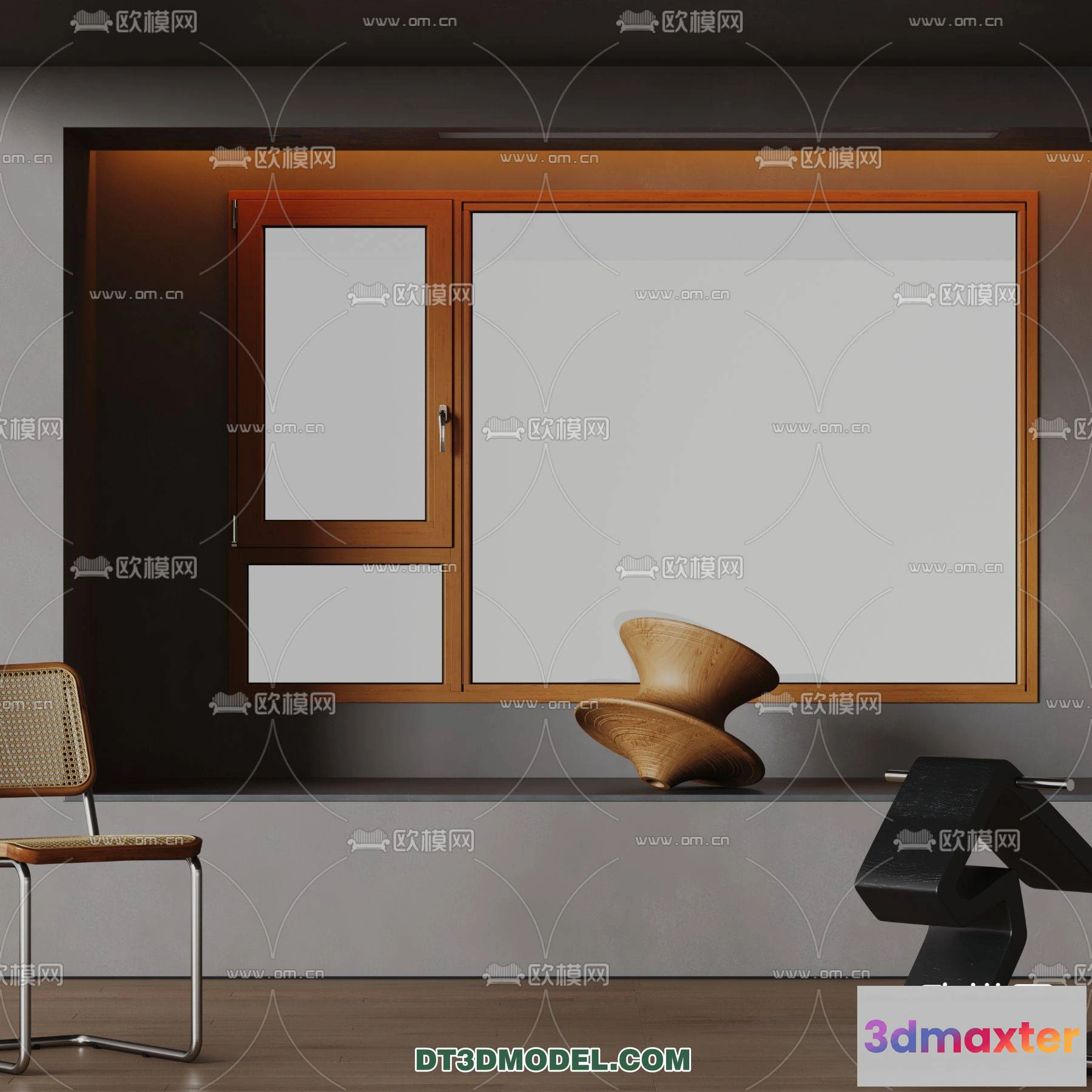 1161850 - WABI SABI STYLE 3D MODELS - CHAIR - ARMCHAIR - 0148