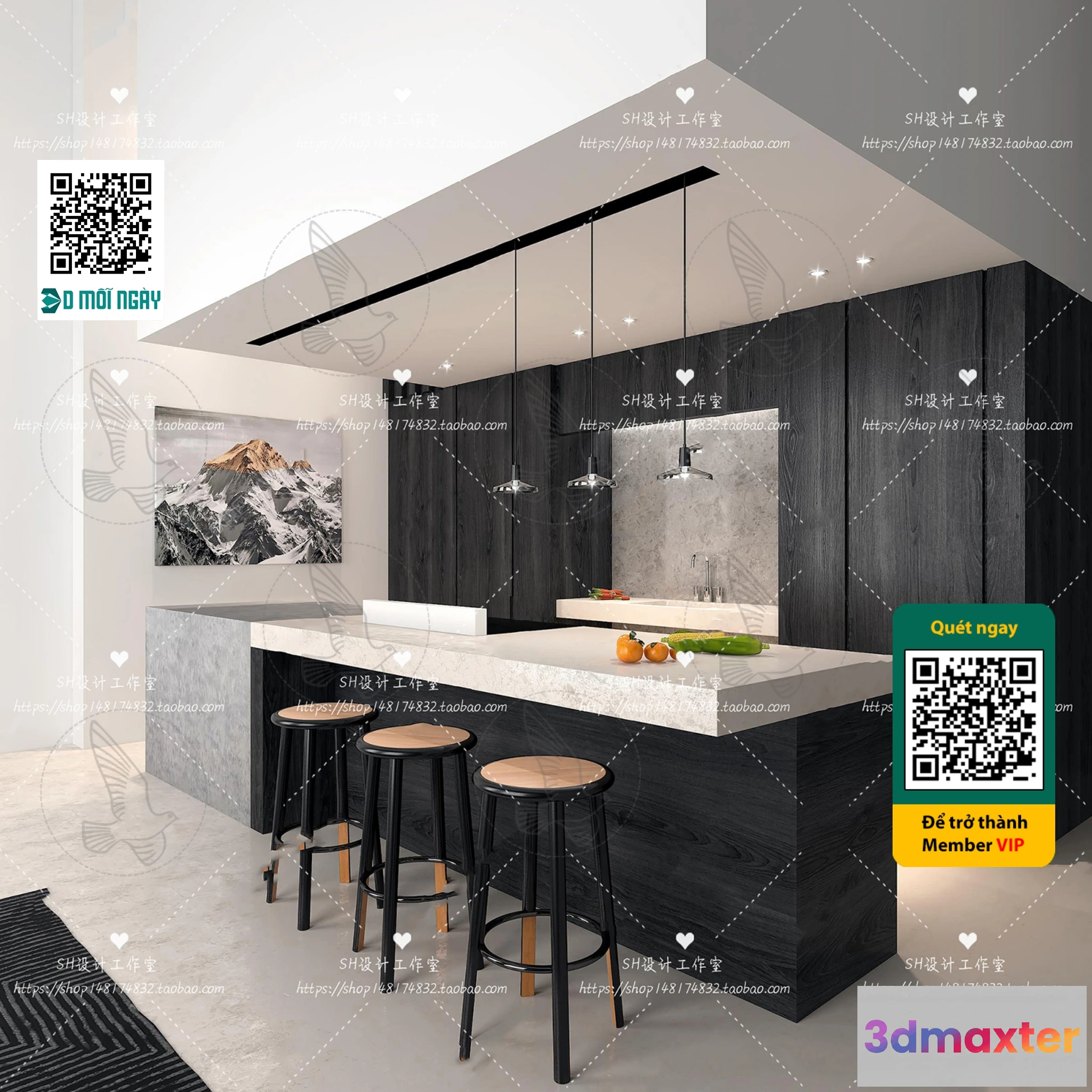 1248500 - OTHER MODELS - BAR - VRAY  CORONA - 3D MODEL - 5374