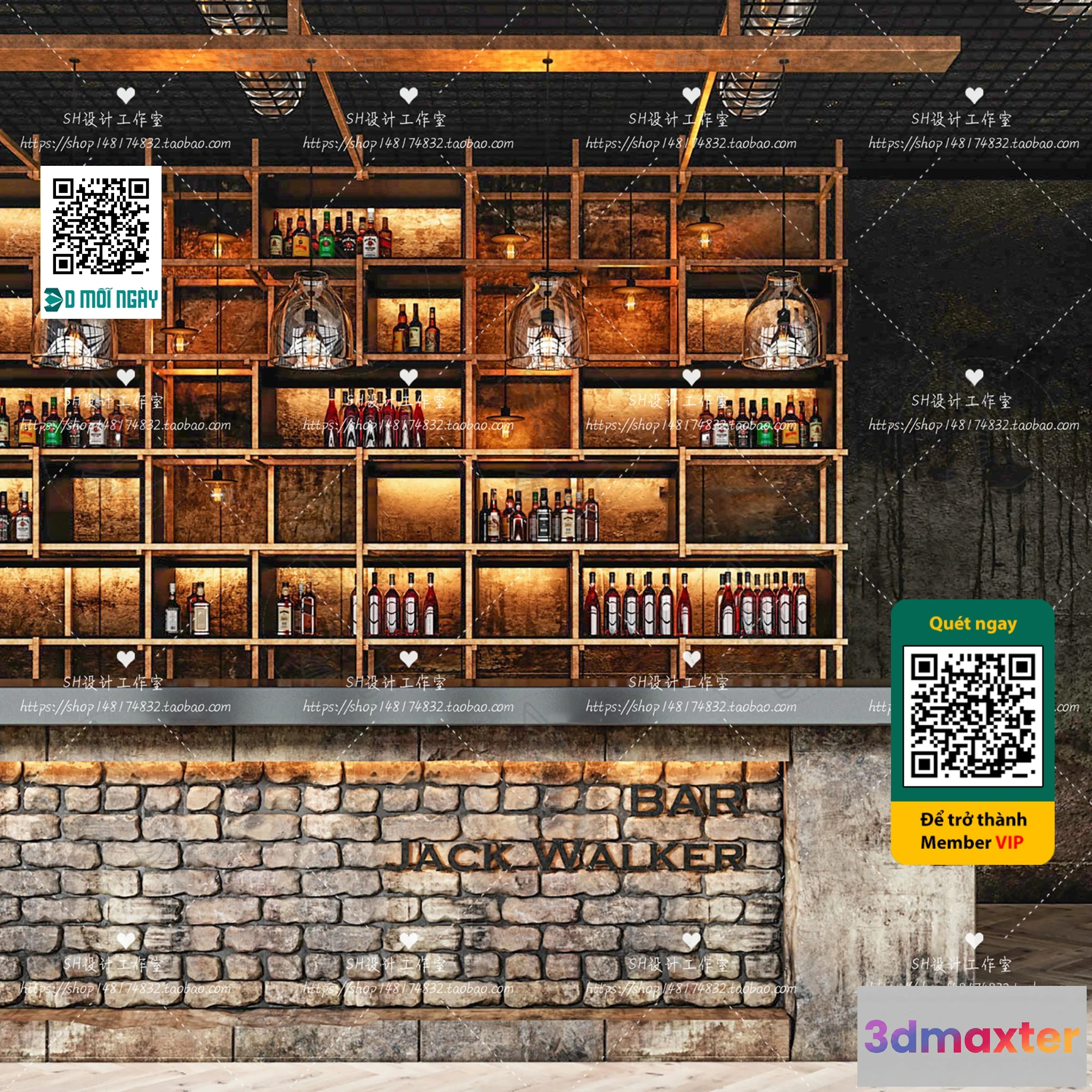 1248560 - OTHER MODELS - BAR - VRAY  CORONA - 3D MODEL - 5404