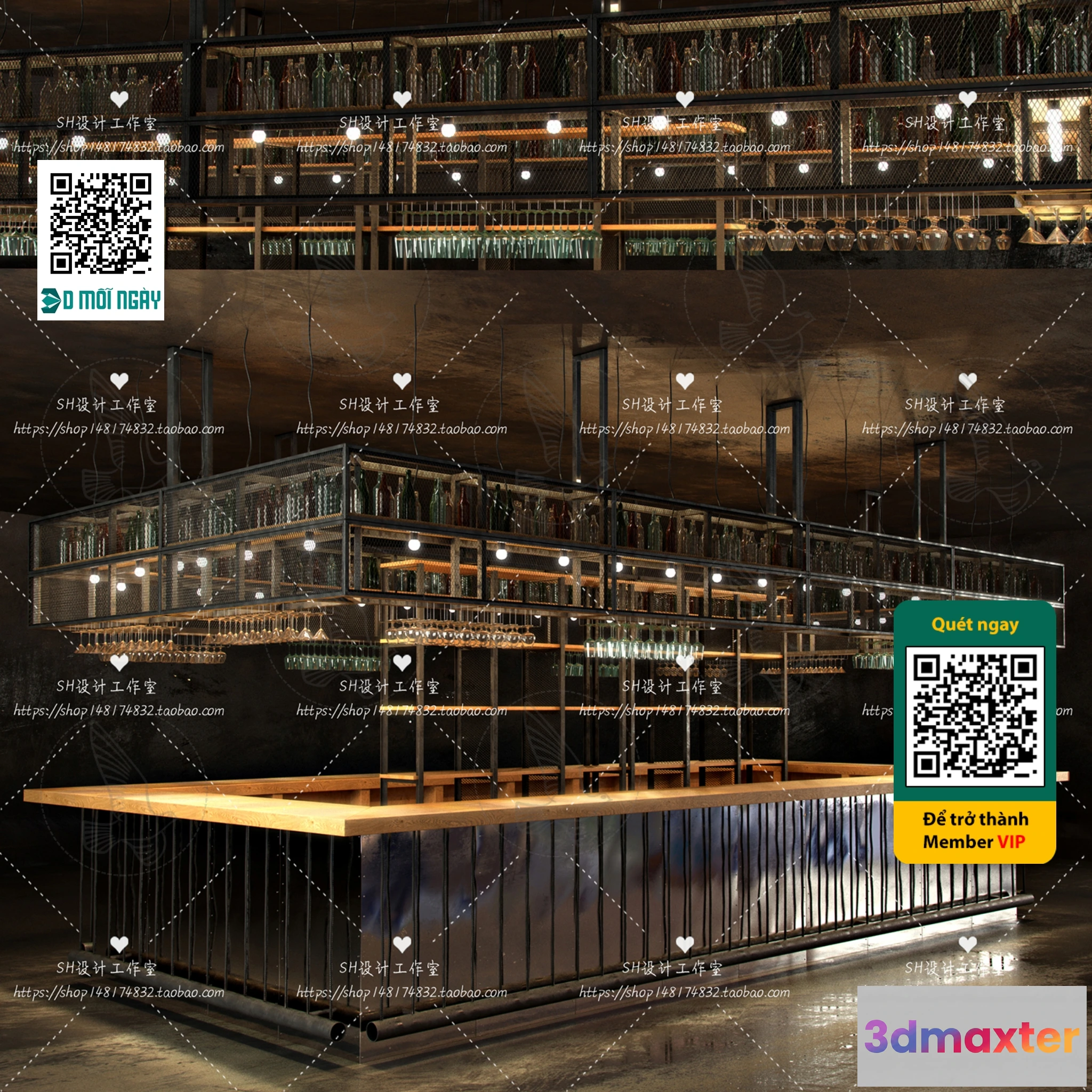 1248564 - OTHER MODELS - BAR - VRAY  CORONA - 3D MODEL - 5406