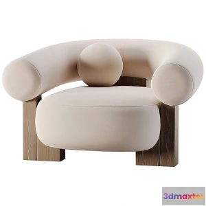 1263370 - Chair And Armchair - Modern - 3D Model Download - 010