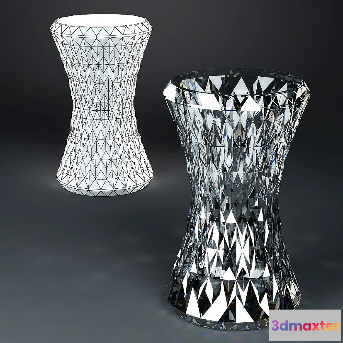 1267562 - taburet stone 3D Max