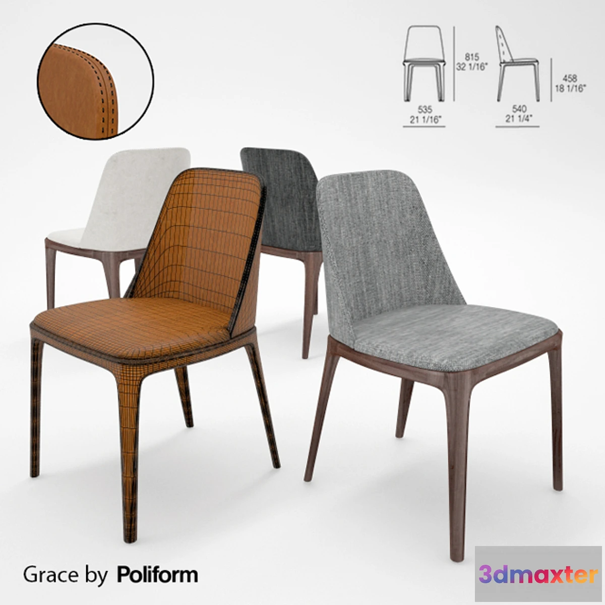 1267834 - Poliform _ GRACE - No.2 3D Max