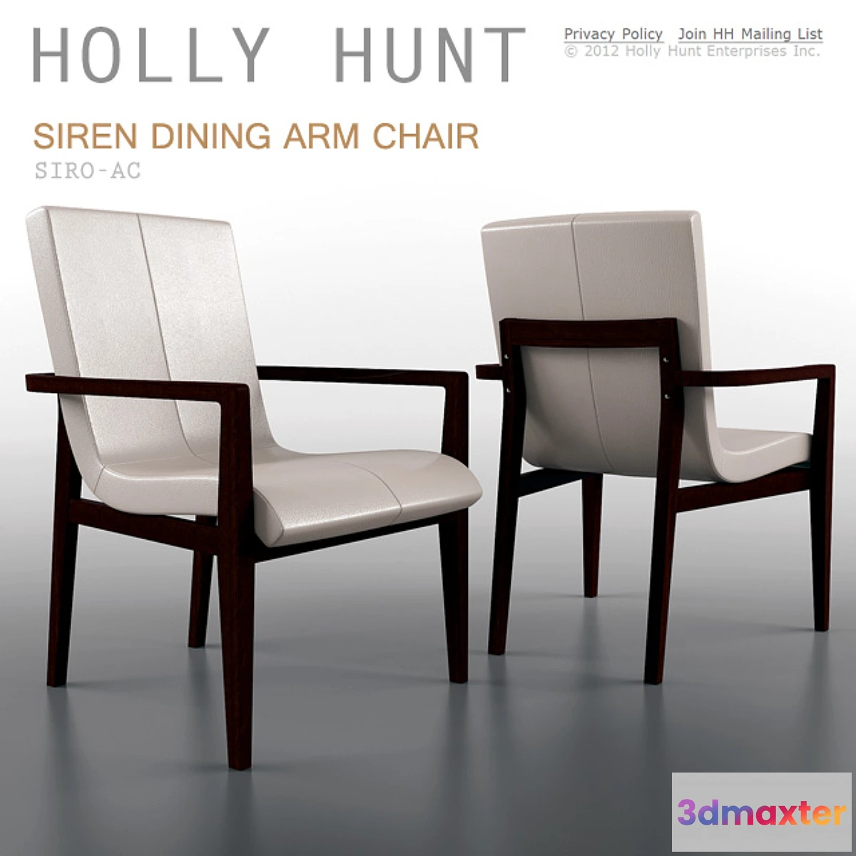 1269767 - SIREN DINING CHAIR 3D Max