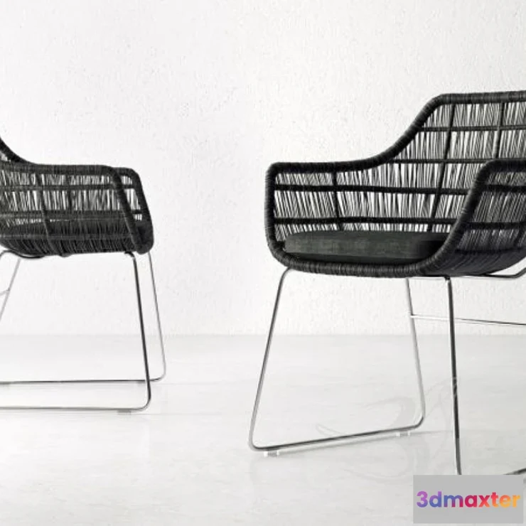 1271993 - B&B _ Crinoline Chair C2CF 3D Max