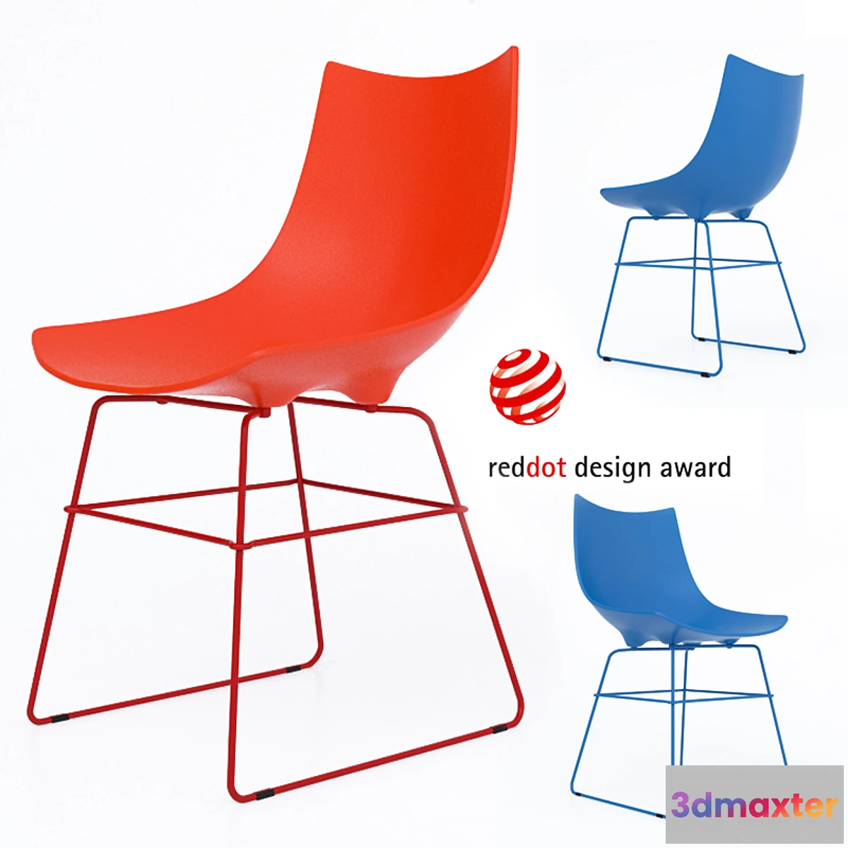 1278334 - Luc Chair by Rossin 3D Max