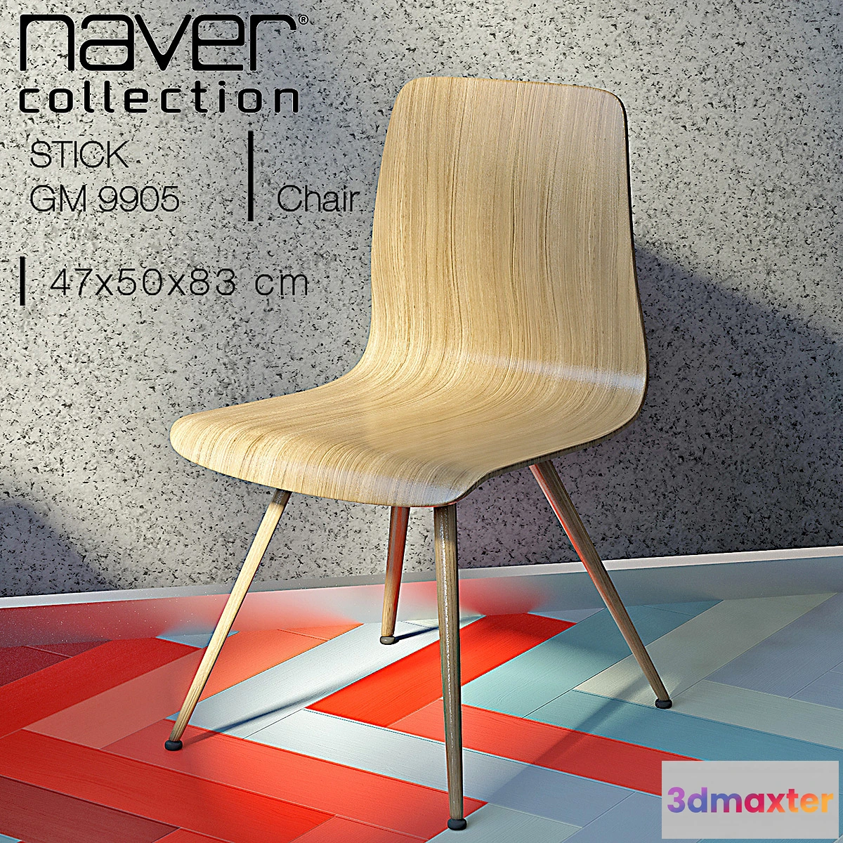 1278742 - Navercollection_Stick_Chair 3D Max