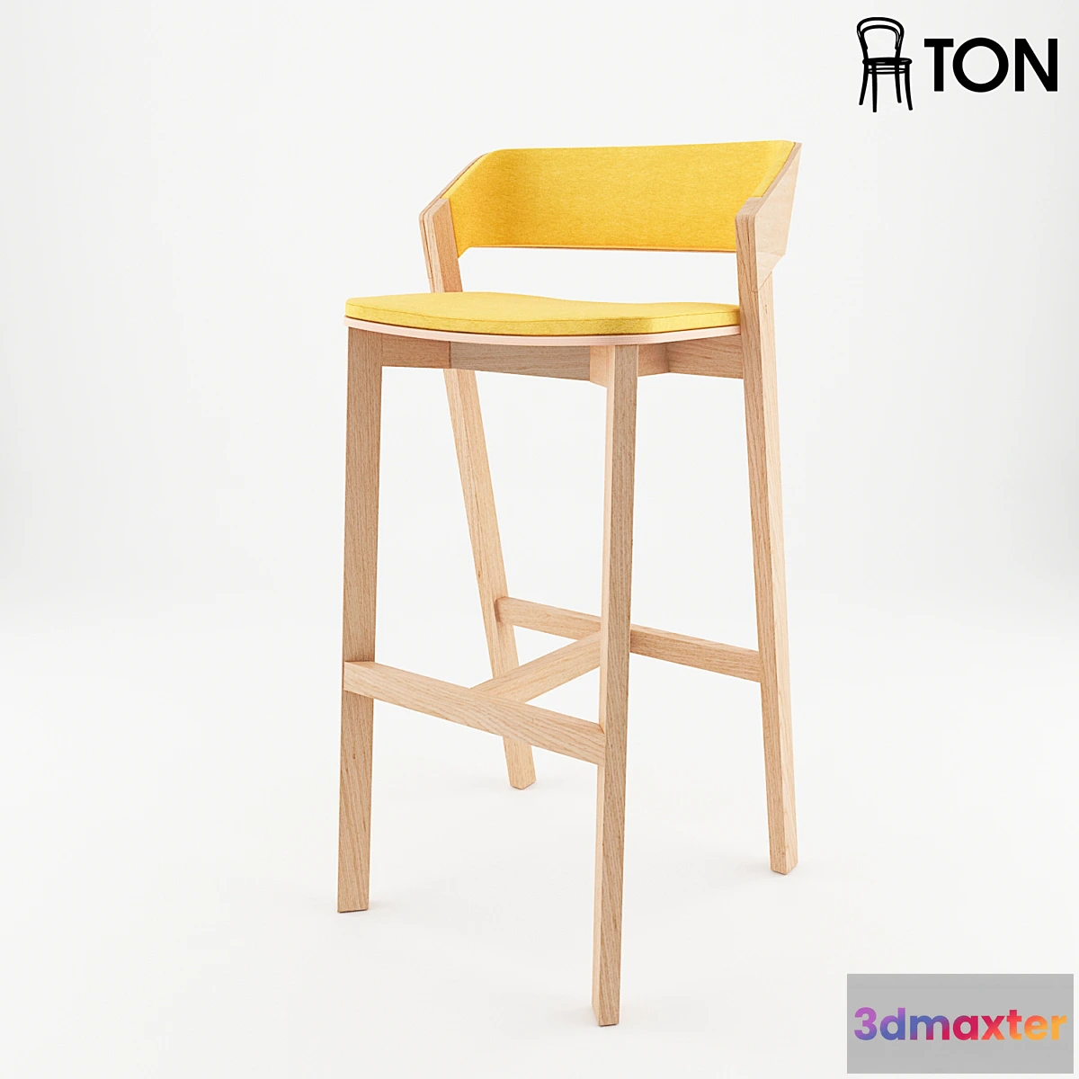 1279746 - TON Barstool Merano 3D Max