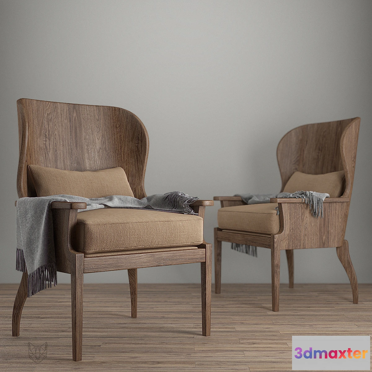 1280666 - chair beaumont 3D Max