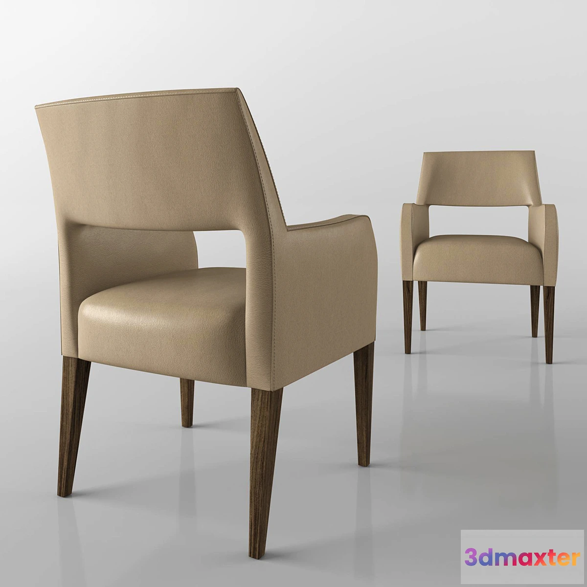 1281624 - MALERBA Chair Solitaire 3D Max